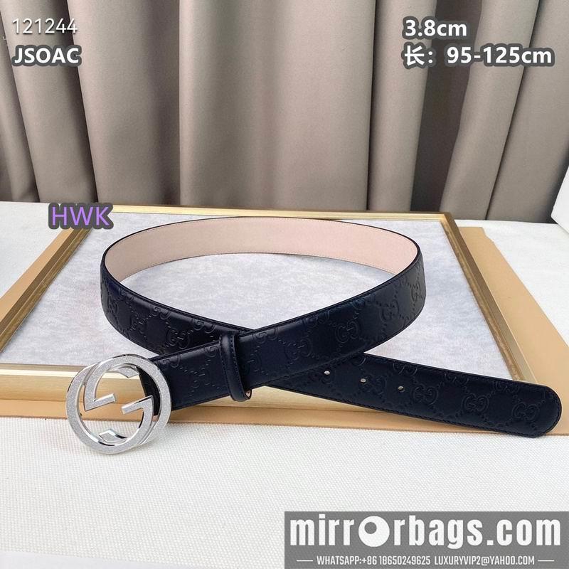 Replica Gucci belt 38mmX95-125cm 8L18