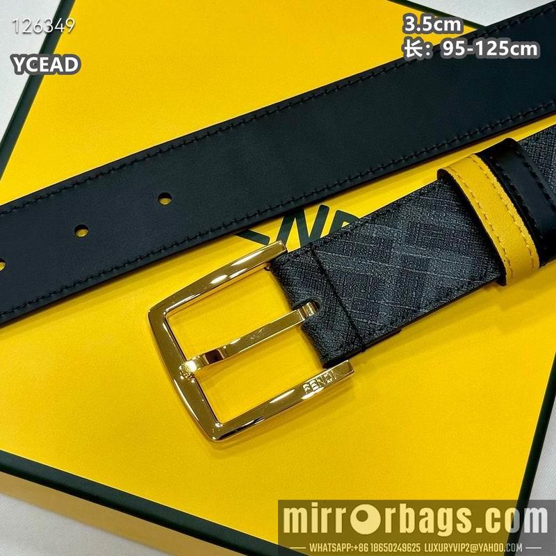 Replica Fendi belt 35mmX95-125cm  8L32
