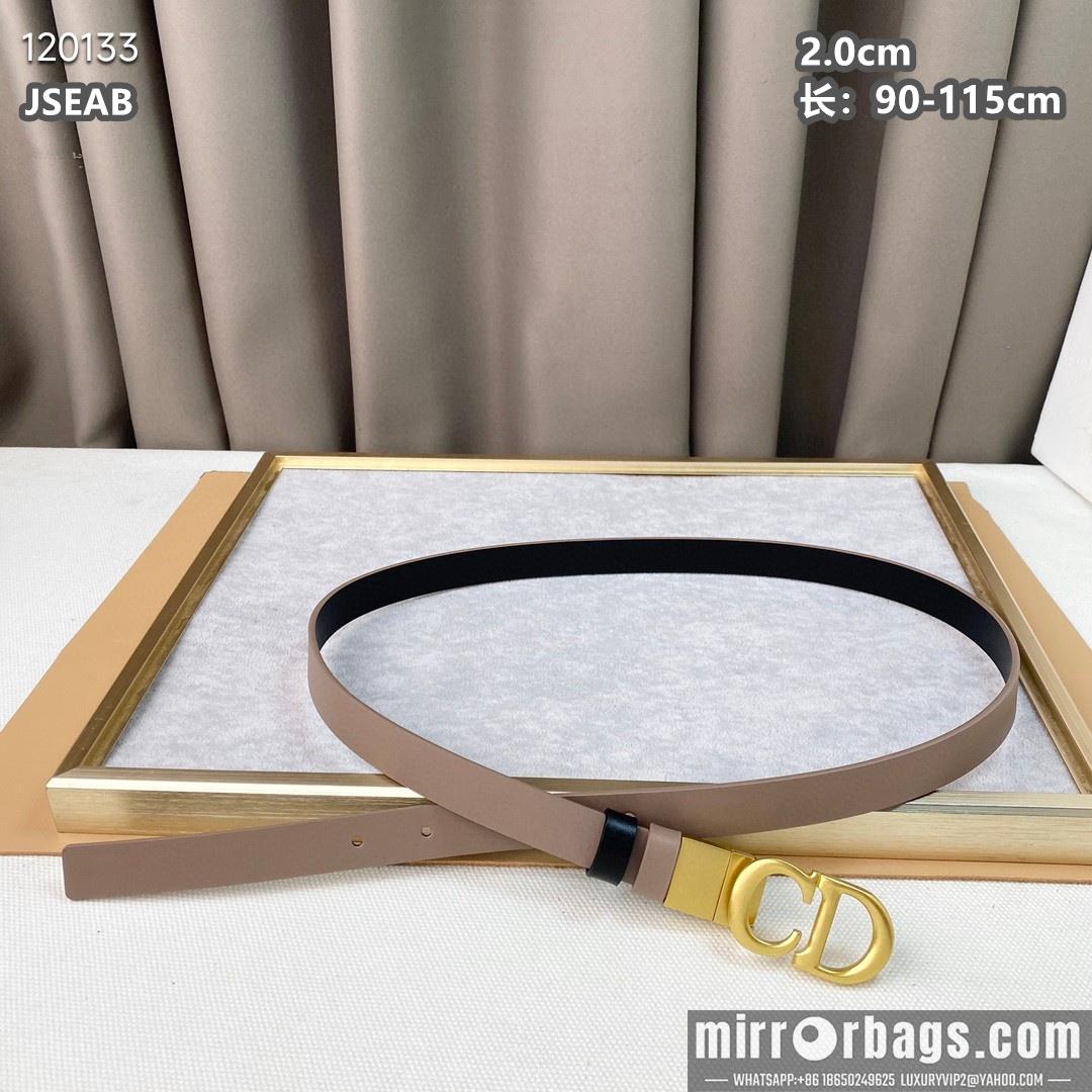 Replica Dior belt 20mmX90-115cm 8L072001