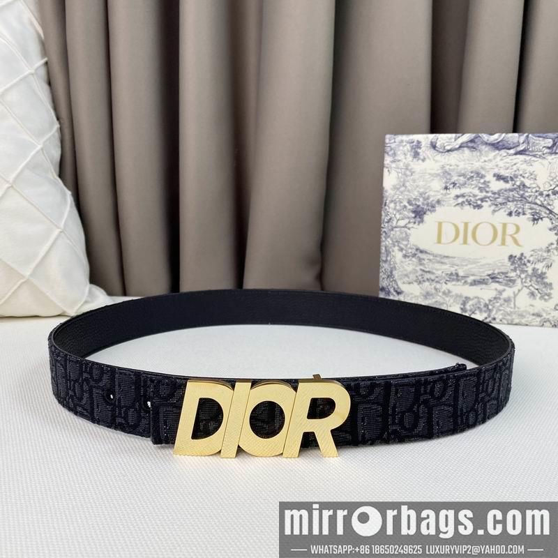 Replica Dior belt 35mmX95-135cm 7D26