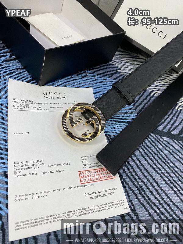 Replica Gucci belt 40mmX95-125cm 8L17