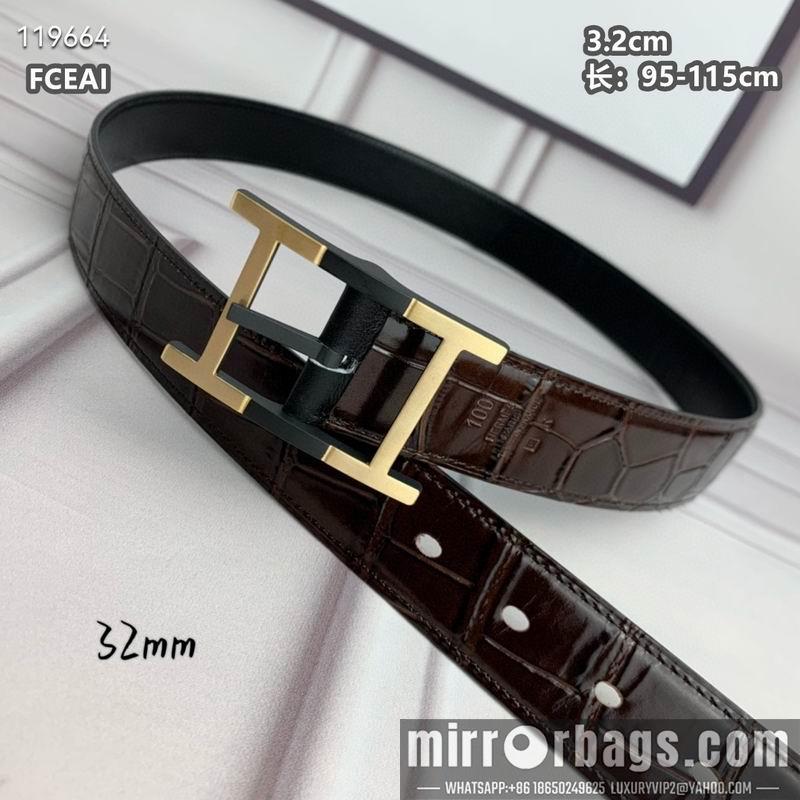 Replica Hermes belt 32mmX95-115cm 8L040805