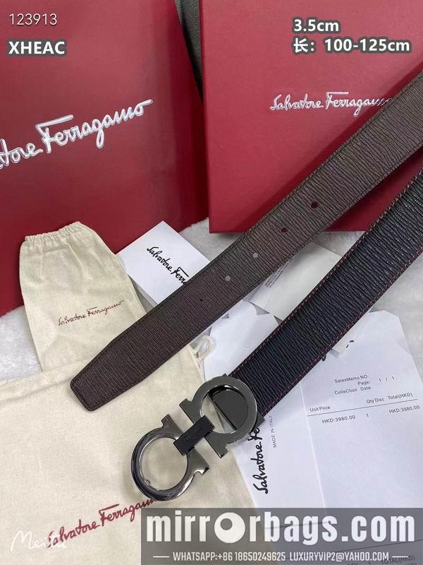 Replica Ferragamo belt 35mmX100-125cm 8L54