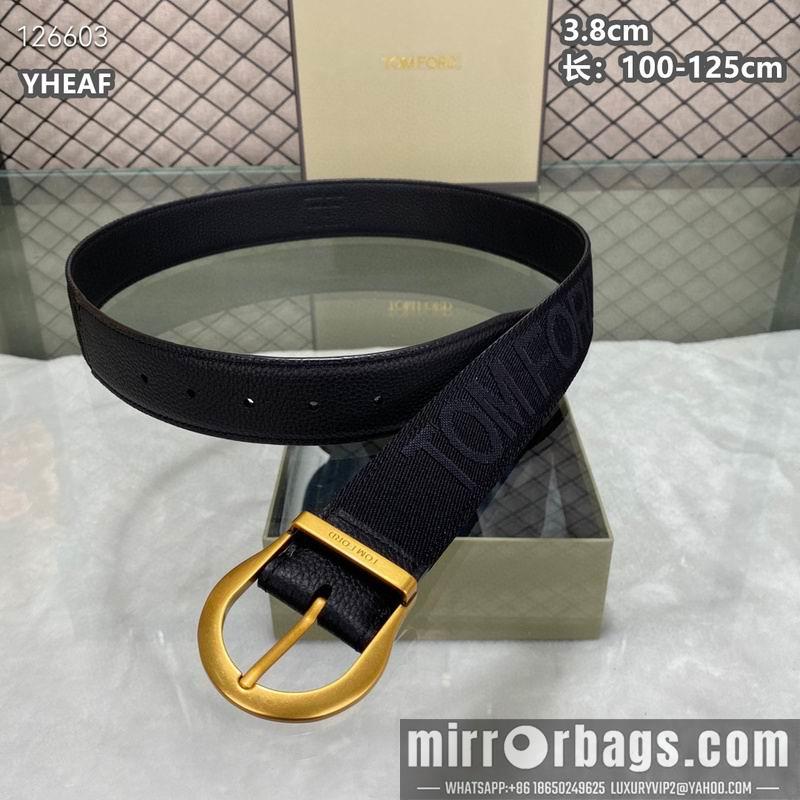 Replica TF belt 38mmX100-125cm 8L15