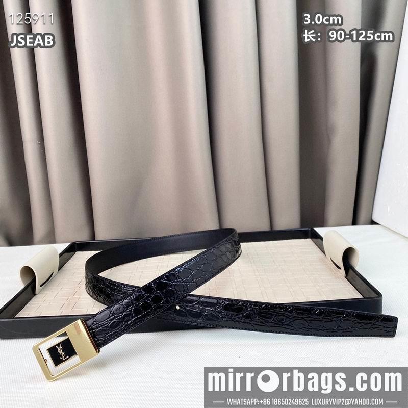 Replica YSL belt 30mmX90-125cm 8L05