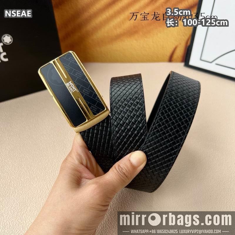 Replica Montlanc belt 35mmX100-125cm 8L67