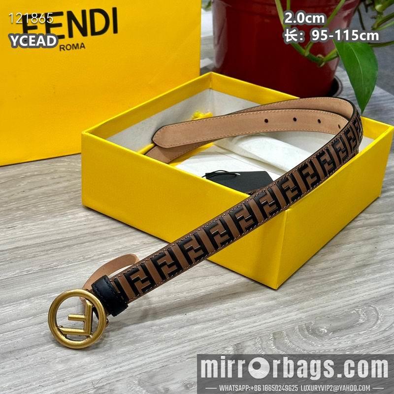 Replica Fendi belt 20mmX95-115cm 8L20