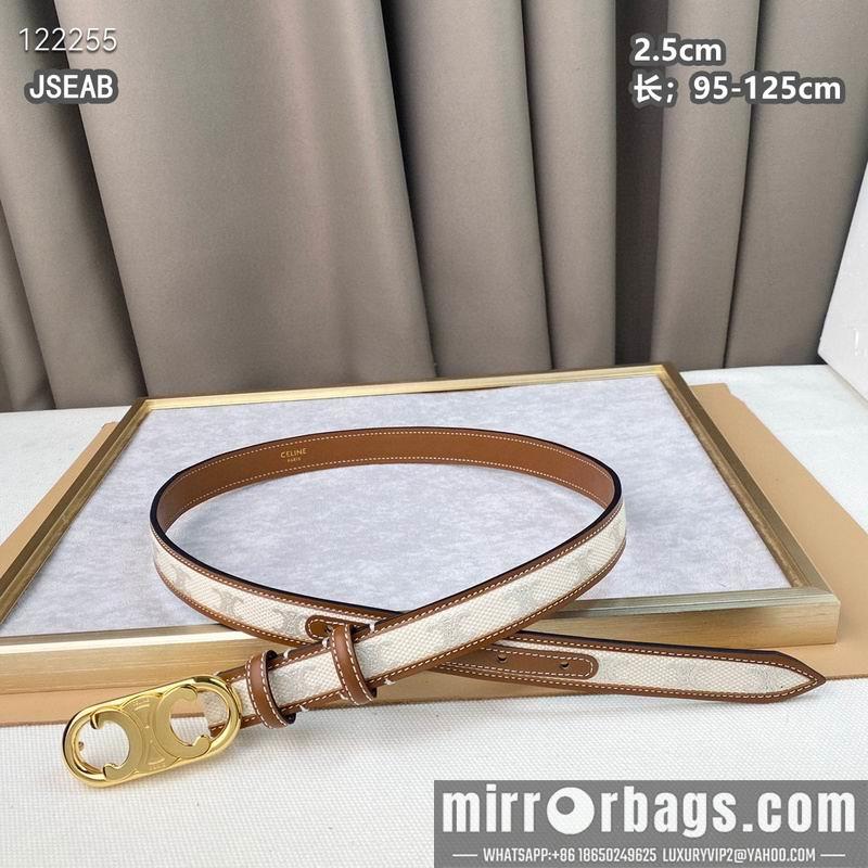 Replica Celine belt 25mmX95-125cm 8L25