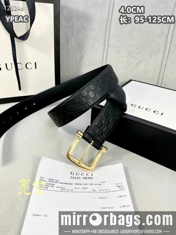 Replica Gucci belt 40mmX95-125cm 8L94