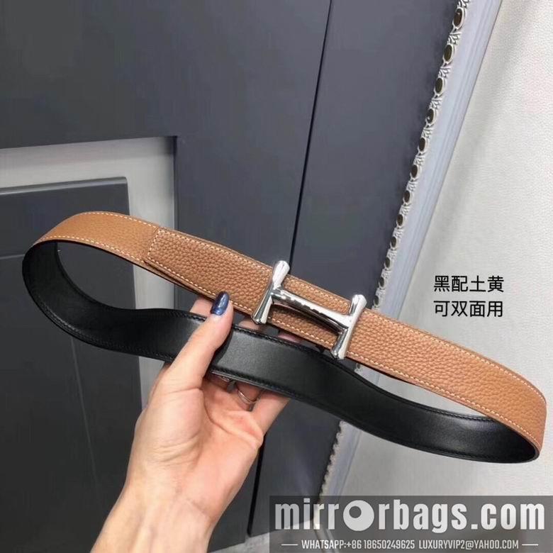 Replica Hermes Belt 32mmX95-115cm 7D15