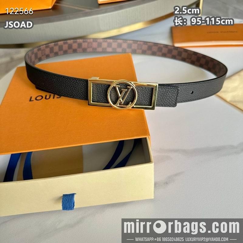 Replica LV belt 25mmX95-115cm 8L16