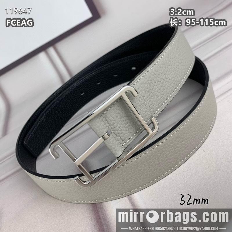 Replica Hermes belt 32mmX95-115cm 8L040801