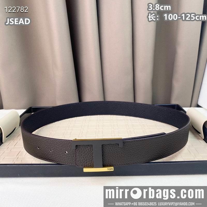 Replica Tod's belt 38mmX100-125cm 8L01