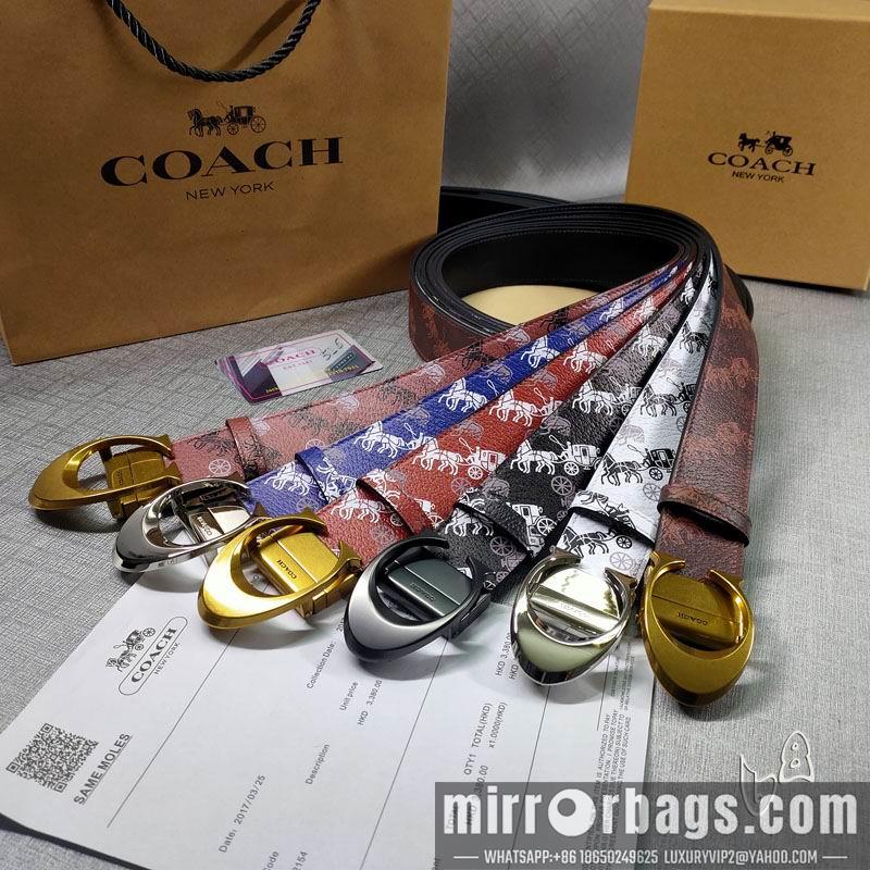 Replica Coach belt 38mmX80-125cm lb090602