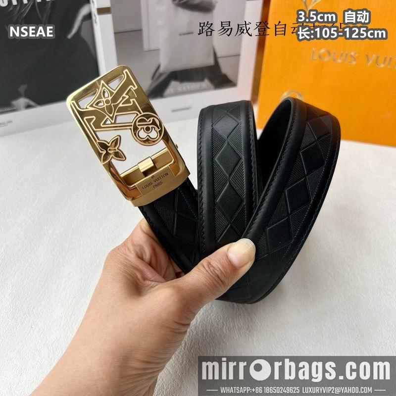 Replica LV belt 35mmX105-125cm 8L71