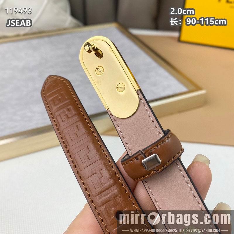 Replica Fendi belt 20mmX90-115cm 8L040801