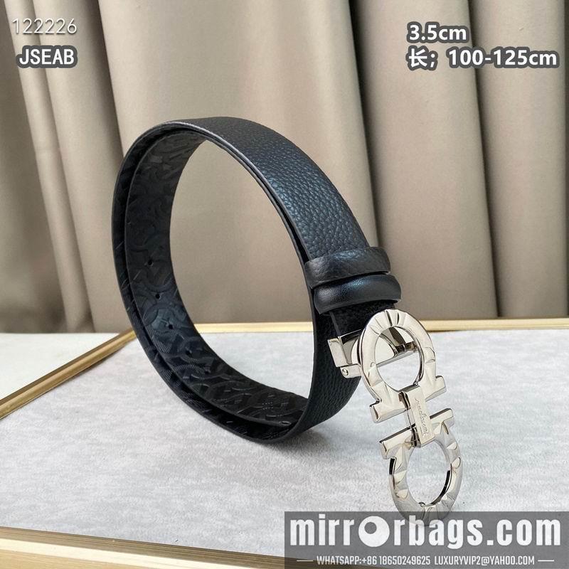 Replica Ferragamo belt 35mmX100-125cm 8L77