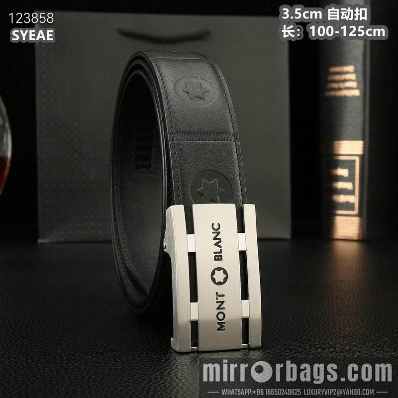 Replica Montlanc belt 35mmX100-125cm 8L52