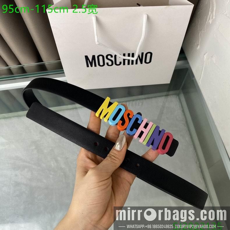 Replica Moschino belt 25mmX95-115cm 7D