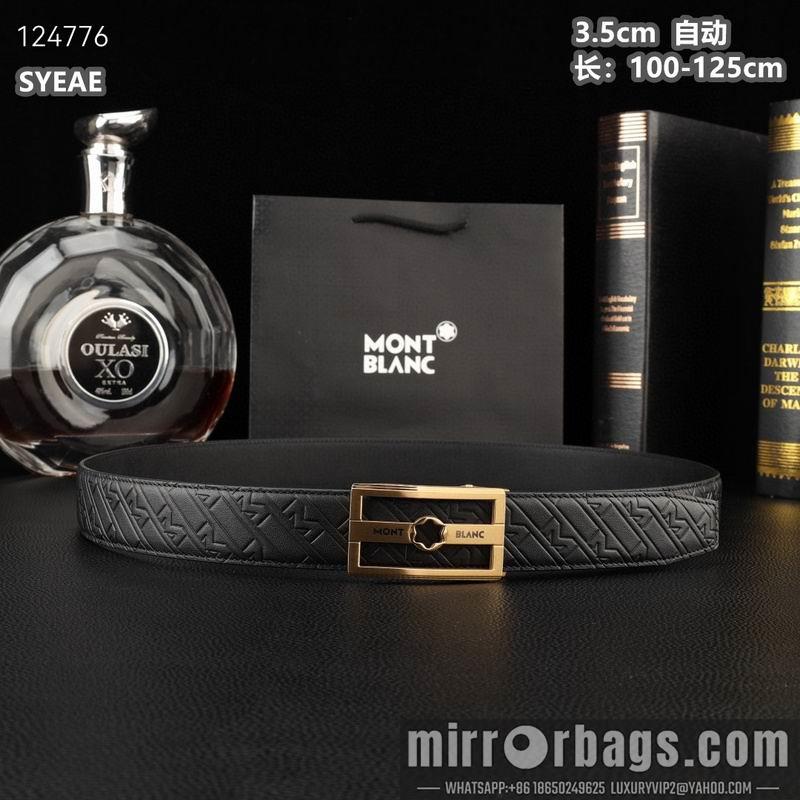Replica Montlanc belt 35mmX100-125cm 8L38