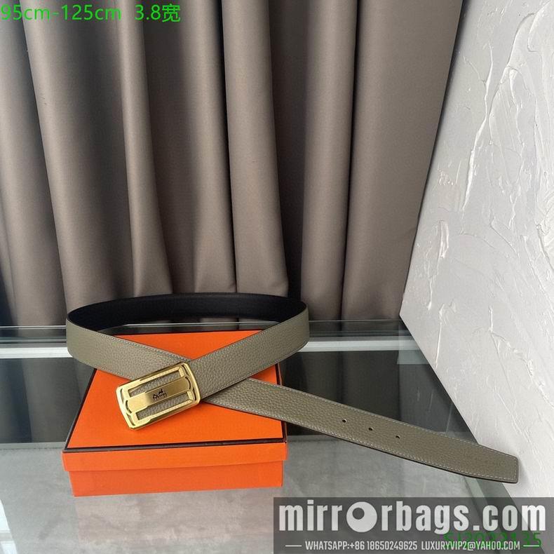 Replica Hermes Belt 38mmX95-125cm 7D109