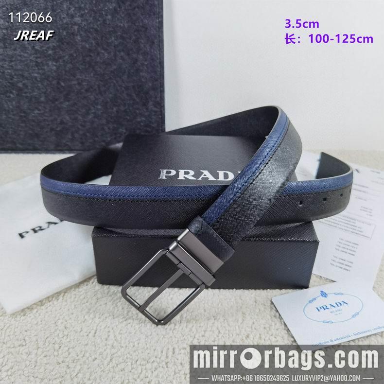Replica Prada belt 35mmX100-125cm 8L05