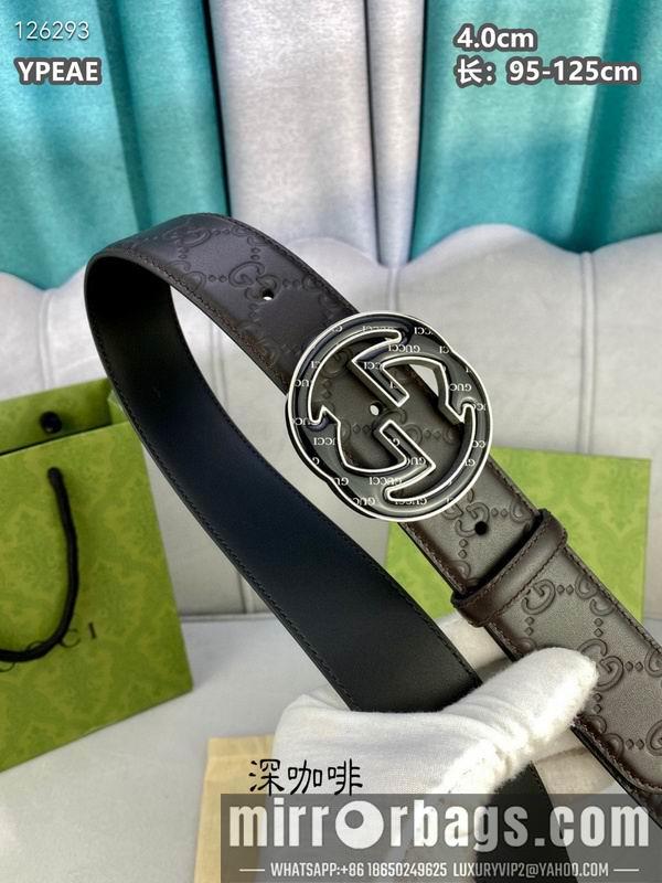 Replica Gucci belt 40mmX95-125cm 8L64