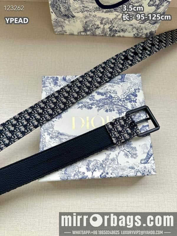 Replica Dior belt 35mmX95-125cm 8L31