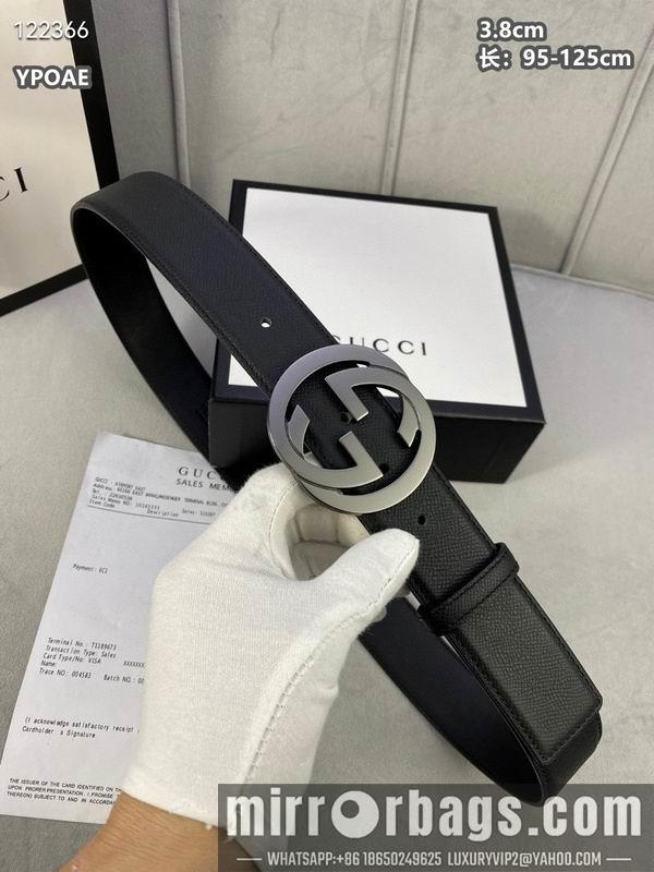 Replica Gucci belt 38mmX95-125cm 8L22