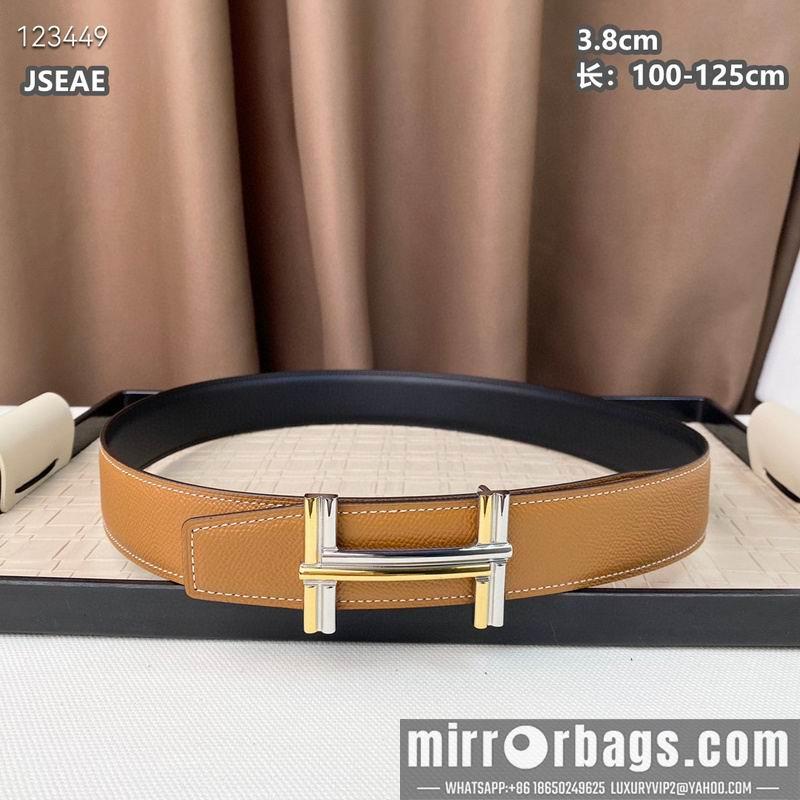 Replica Hermes belt 38mmX100-125cm 8L15