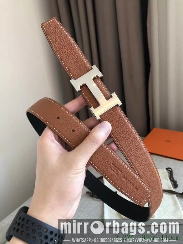 Replica Hermes Belt 32mmX95-110cm 7D19