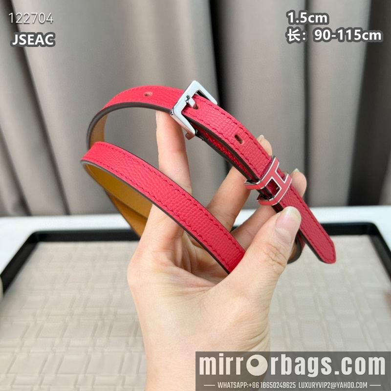 Replica Hermes belt 15mmX90-115cm 8L04