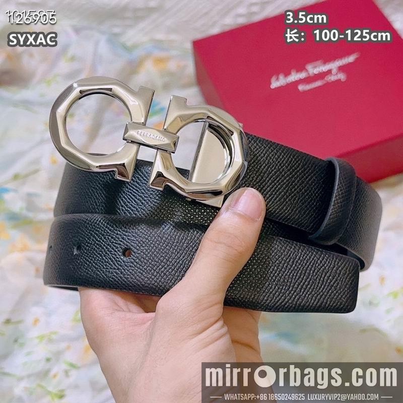 Replica Ferragamo belt 35mmX100-125cm 8L90