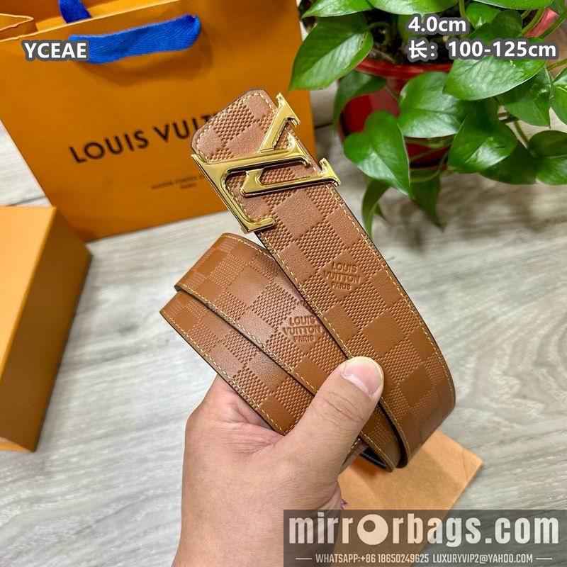 Replica LV belt 40mmX100-125cm 8L08