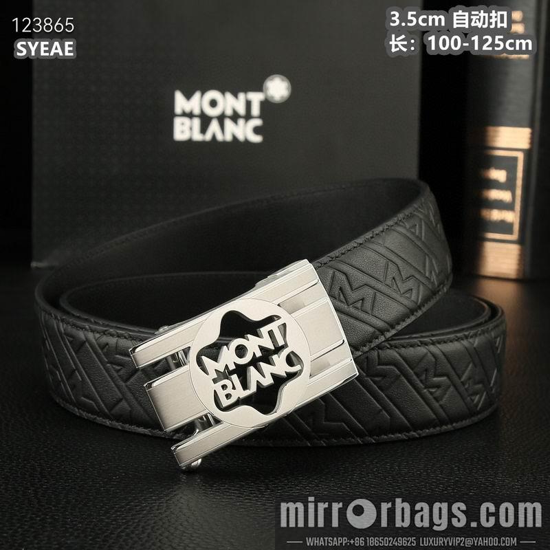 Replica Montlanc belt 35mmX100-125cm 8L45