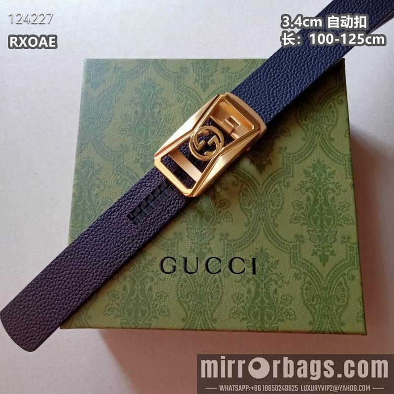 Replica Gucci belt 34mmX100-125cm 8L20