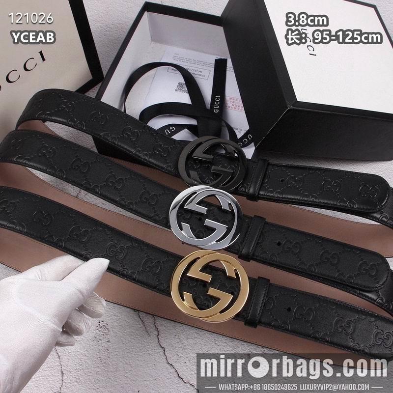 Replica Gucci belt 38mmX95-125cm 8L14