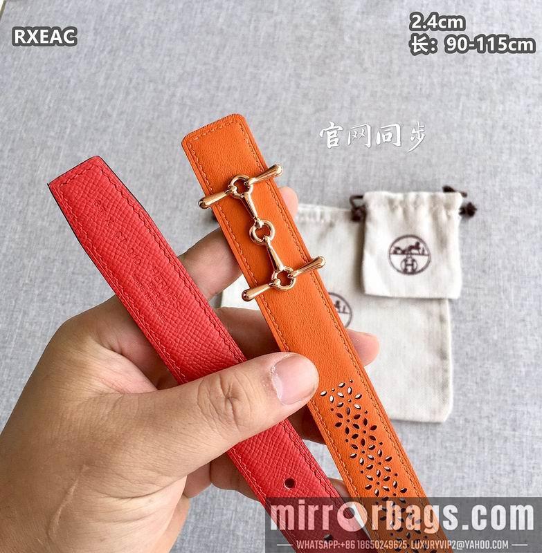 Replica Hermes belt 24mmX90-115cm 8L07