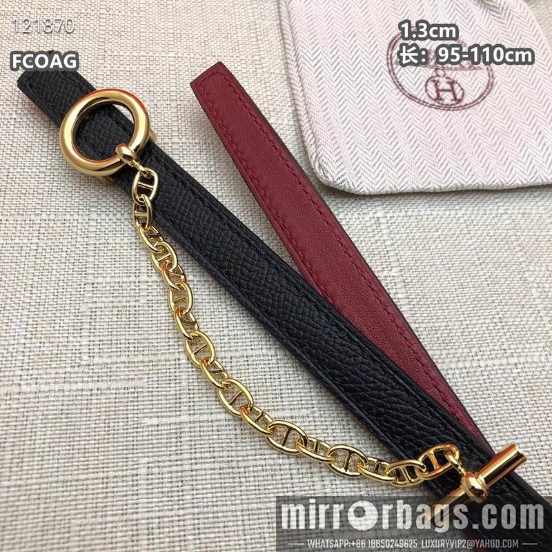 Replica Hermes belt 13mmX95-110cm 8L10