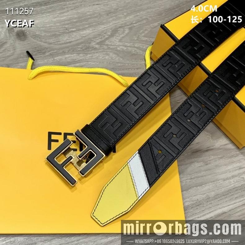 Replica Fendi Belt 40mmX100-125cm 8L07