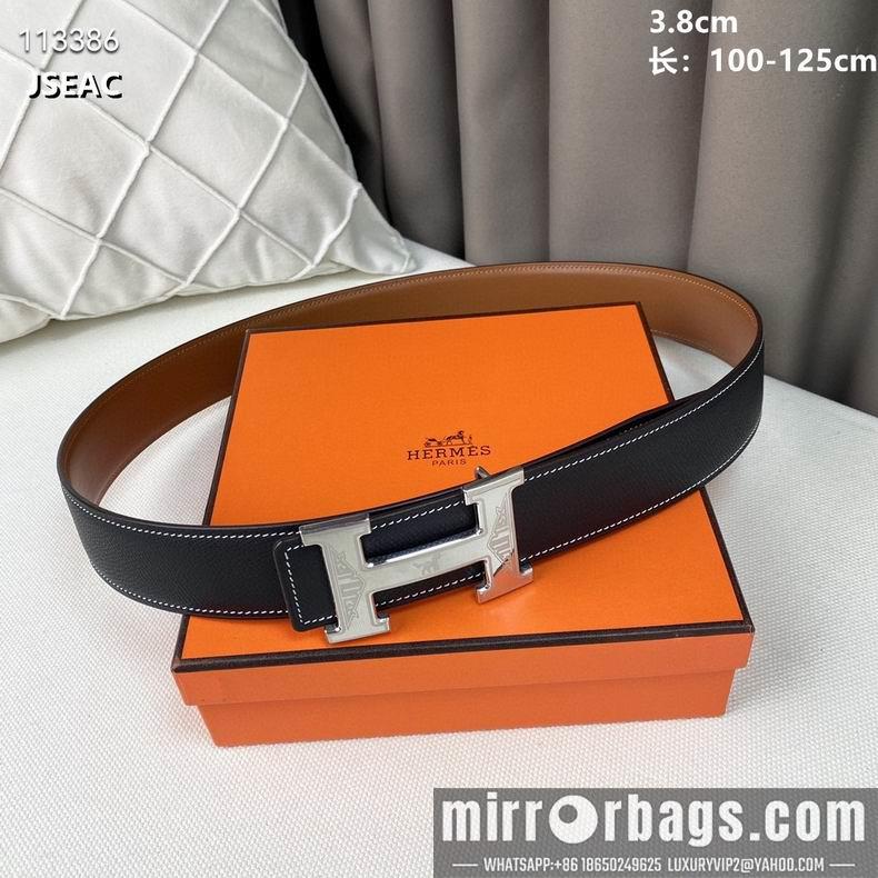 Replica Hermes belt 38mmX100-125cm 8L082504