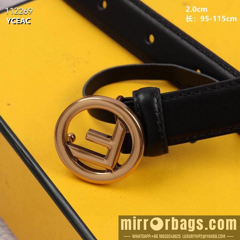 Replica Fendi Belt 20mmX95-115CM 8L10