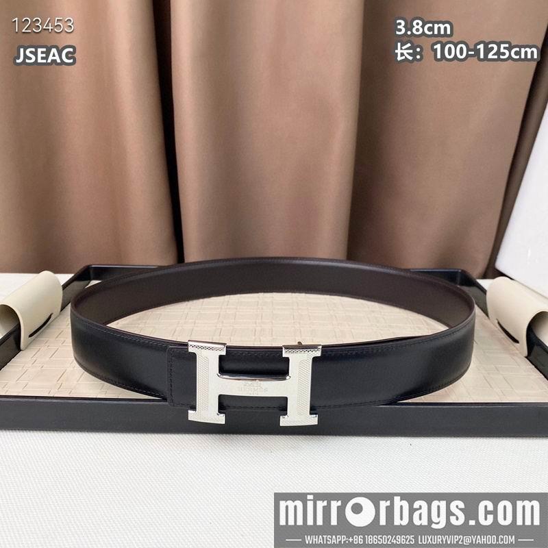 Replica Hermes belt 38mmX100-125cm 8L17