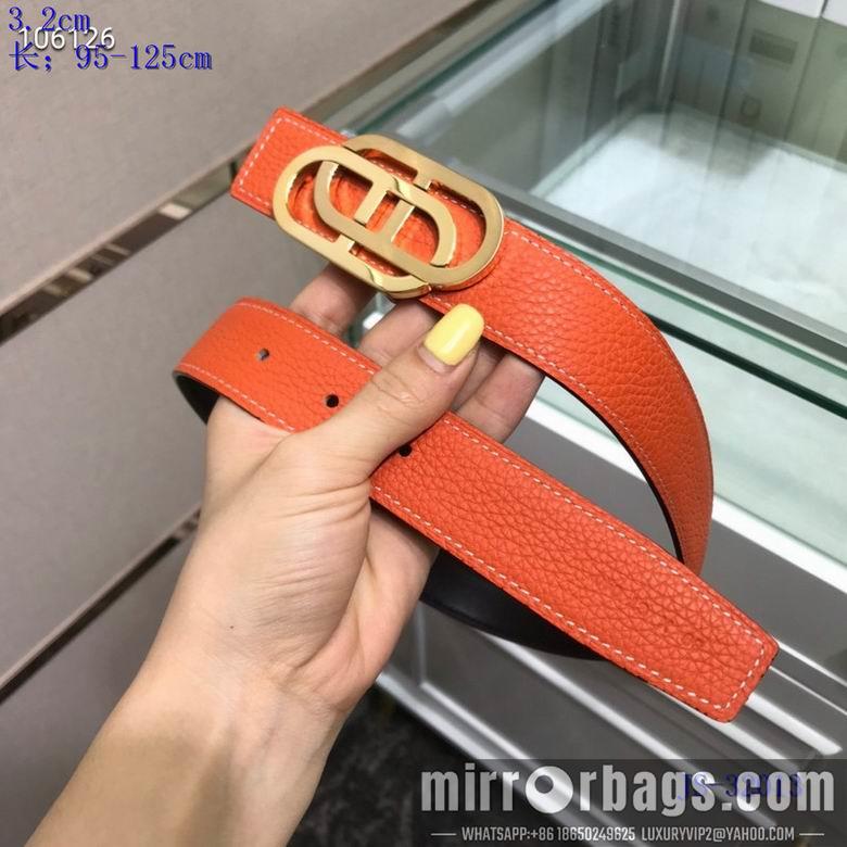 Replica Hermes Belt 32mmX95-125cm 8L04