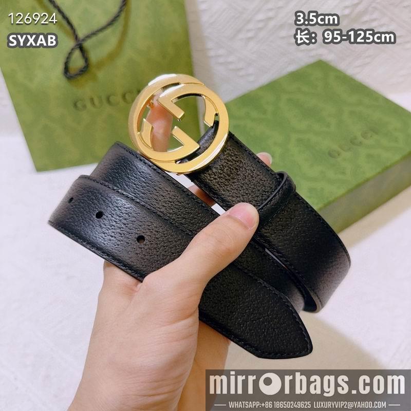 Replica Gucci belt 35mmX95-125cm 8L76