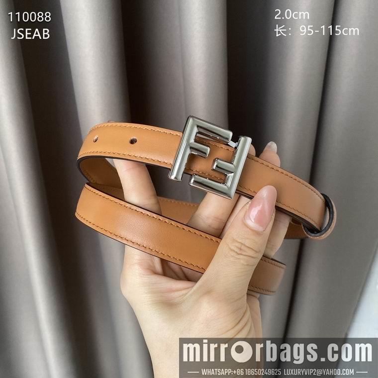 Replica Fendi Belt 20mmX95-115CM 8L09