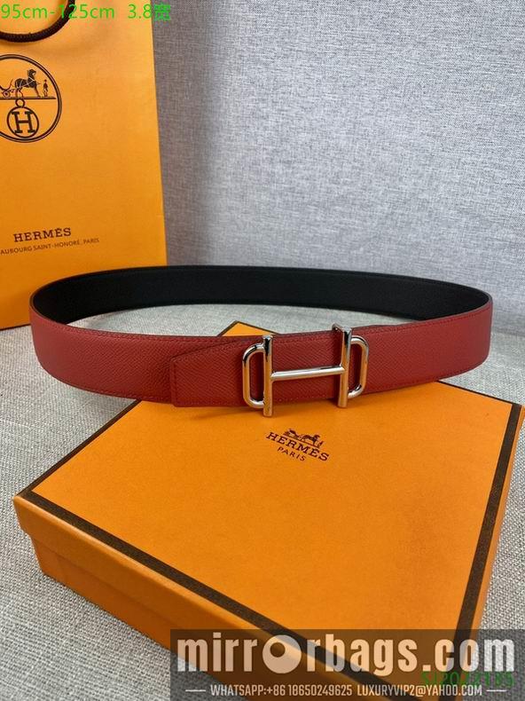 Replica Hermes Belt 38mmX95-125cm 7D118