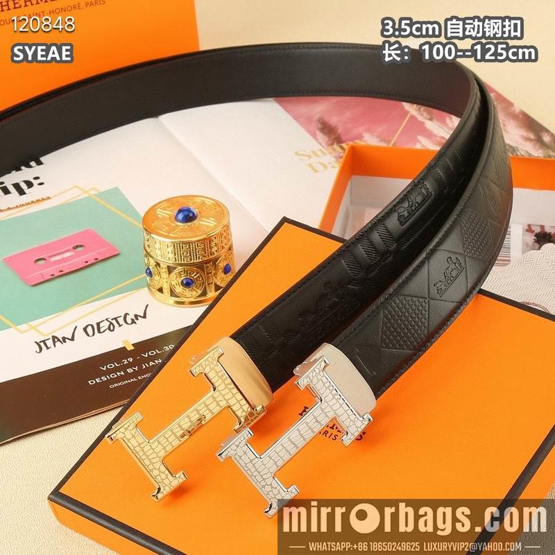 Replica Hermes belt 自动带35mmX95-125cm 8L072010