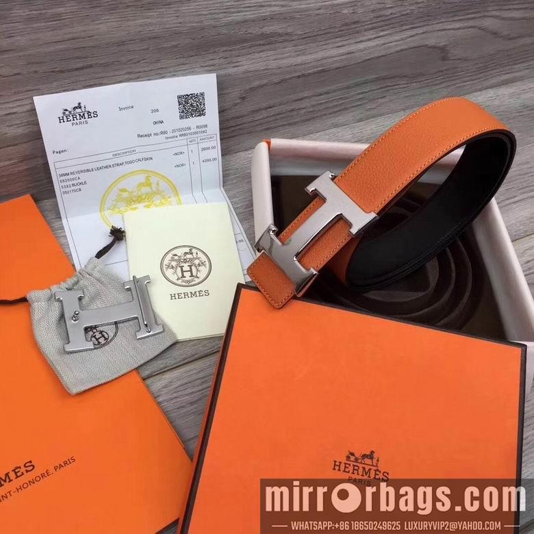 Replica Hermes Belt 38mmX100-125cm 7D14