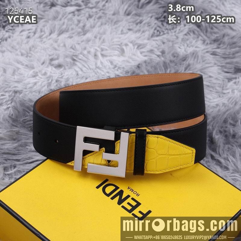 Replica Fendi belt 38mmX100-125cm  8L19